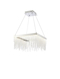 IL32862  Bano Square Dimmable Pendant 29W LED Polished Chrome